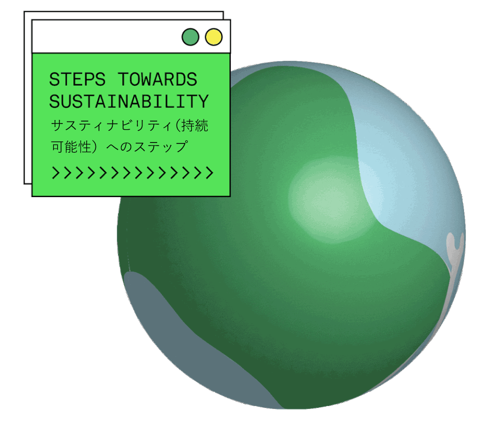Steps towards sustainability
