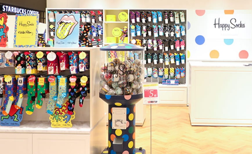 Happy Socks　LUMINE EST 新宿店