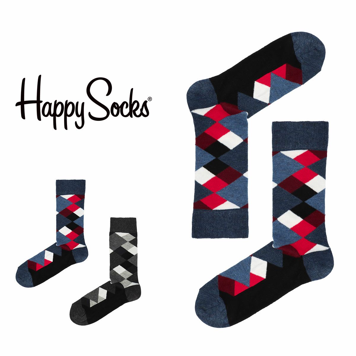 Happy Socks ハッピーソックス CLASSIC MULTI-COLOR（ クラシック