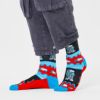 HappySocksハッピーソックス【Limited】HappySocks×StarWars(スターウォーズ)R2-D2Sockアールツーディーツークルー丈ソックス靴下ユニセックスメンズ＆レディースプレゼント無料ラッピングギフト14231010