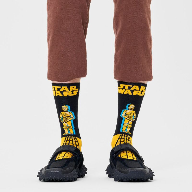 【Limited】 Happy Socks×Star Wars C-3PO