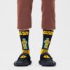 HappySocksハッピーソックス【Limited】HappySocks×StarWars(スターウォーズ)C-3POSockシースリーピーオークルー丈ソックス靴下ユニセックスメンズ＆レディースプレゼント無料ラッピングギフト14231012