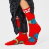 HappySocksハッピーソックス【Limited】HappySocks×StarWars(スターウォーズ)MillenniumFalconミレニアム・ファルコンクルー丈ソックス靴下紳士メンズ＆レディース男性メンズプレゼント無料ラッピング贈答ギフト14231013