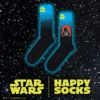 HappySocksハッピーソックス【Limited】HappySocks×StarWars(スターウォーズ)DarthVaderSockダース・ベイダークルー丈ソックス靴下ユニセックスメンズ＆レディースプレゼント無料ラッピングギフト14231014