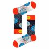 HappySocksハッピーソックス【Limited】HappySocks×StarWars(スターウォーズ)DeathStarSockデス・スタークルー丈ソックス靴下ユニセックスメンズ＆レディースプレゼント無料ラッピングギフト14231016