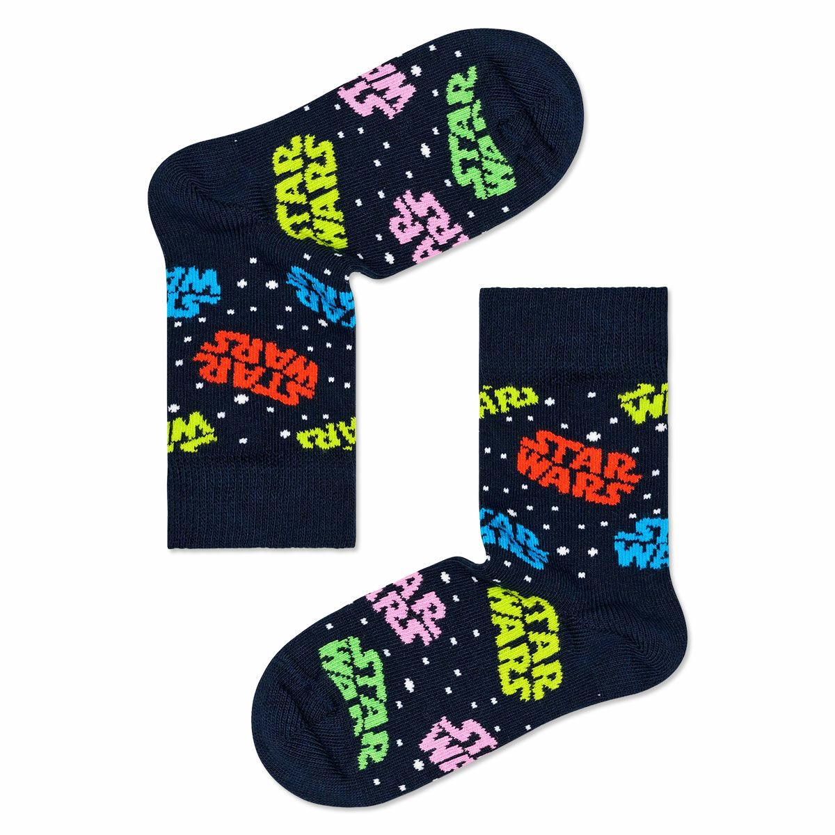 Limited】 Happy Socks×Star Wars (スターウォーズ) Kids Millennium Falcon  (ミレニアム・ファルコン) クルー丈 ソックス 子供 キッズ 14233020 | ハッピーソックスオンラインショップ