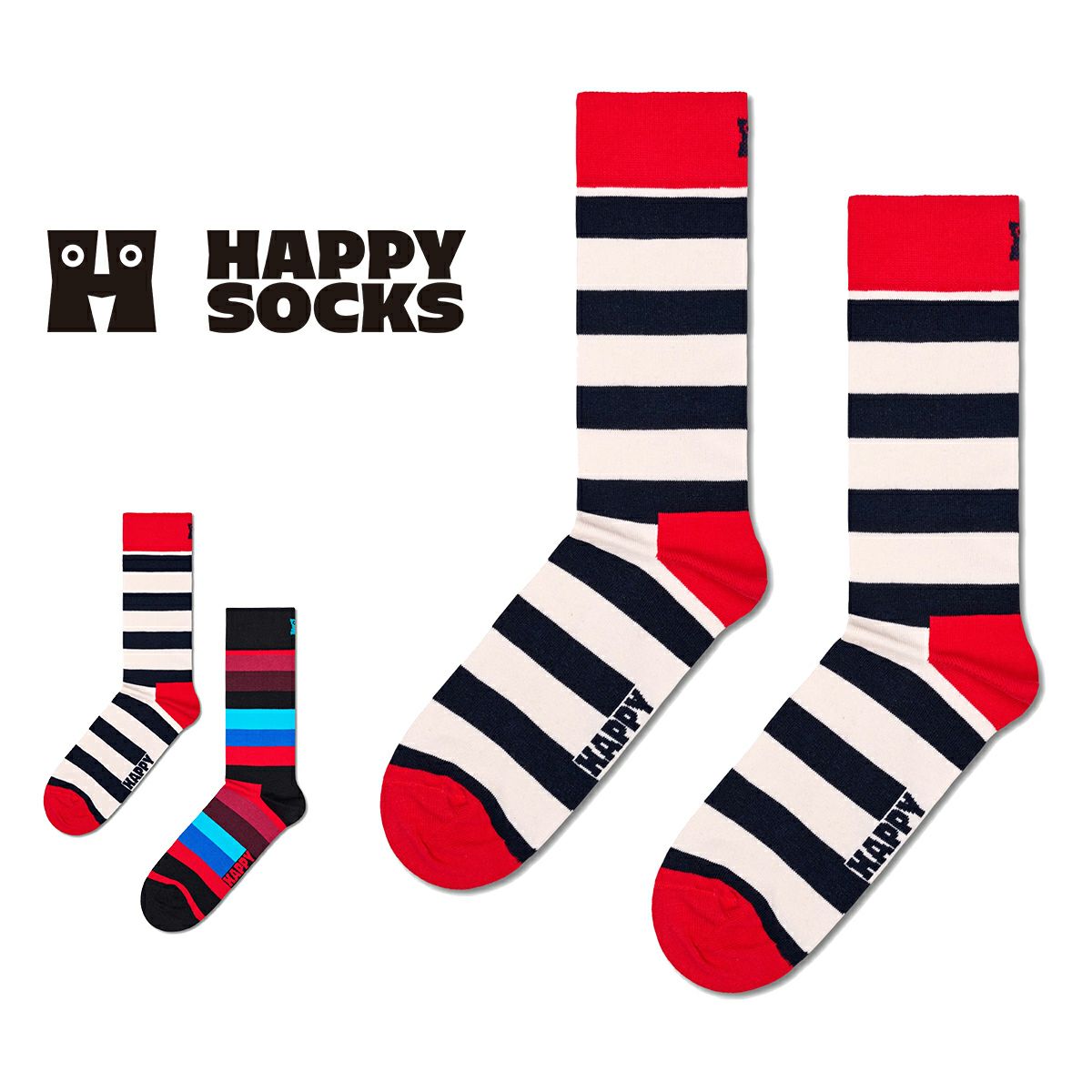 【好評得価】HS-93　 Happy Socks ハッピーソックス レッグウェア
