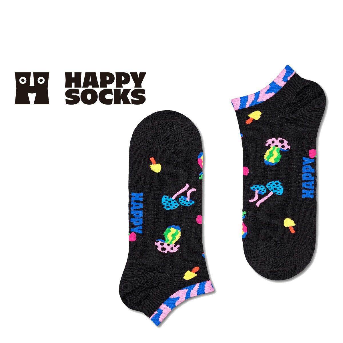 Happy Socks ハッピーソックス Mushrooms （ マッシュルーム
