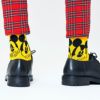 ハッピーソックス【Limited】HappySocks×Disney(ディズニー)FACEIT,MICKEY（フェイスイットミッキー）クルー丈ソックス靴下レディース女性婦人【プレゼント贈答ギフト】11417031