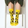 ハッピーソックス【Limited】HappySocks×Disney(ディズニー)FACEIT,MICKEY（フェイスイットミッキー）クルー丈ソックス靴下レディース女性婦人【プレゼント贈答ギフト】11417031