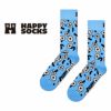 HappySocksハッピーソックスDancingFlower(ダンシングフラワー)ブルークルー丈ソックス靴下ユニセックスメンズ＆レディースプレゼント無料ラッピングギフト10240044