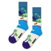 HappySocksハッピーソックスPoolside(プールサイド)クルー丈ソックス靴下ユニセックスメンズ＆レディースプレゼント無料ラッピングギフト10240049