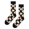 HappySocksハッピーソックスメンズ＆レディースプレゼント無料ラッピングギフトSunnySideUpSock目玉焼きブラッククルー丈ソックス靴下10240077