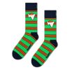 HappySocksハッピーソックスメンズ＆レディースプレゼント無料ラッピングギフトEggOnStripeSockエッグオンストライプクルー丈ソックス靴下10240080