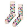 HappySocksハッピーソックスメンズ＆レディースプレゼント無料ラッピングギフトFlowerSockフラワー柄クルー丈ソックス靴下10240094