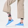 HappySocksハッピーソックスメンズ＆レディースプレゼント無料ラッピングギフトPeaceStripeSneakerSockピース＆ストライプ柄クルー丈スポーツソックス靴下10240106