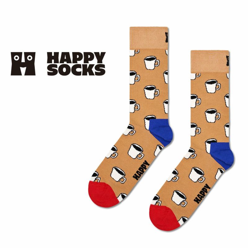 HappySocksハッピーソックスMyCupOfTea（マイカップオブティー）クルー丈綿混ソックス靴下ユニセックスメンズ＆レディスプレゼント贈答ギフト10221065