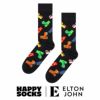 HappySocksハッピーソックスメンズ＆レディースプレゼント無料ラッピングギフトDiscoShoesSockエルトンジョンコラボディスコシューズ柄クルー丈ソックス靴下14240029