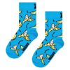 HappySocksハッピーソックスメンズ＆レディースプレゼント無料ラッピングギフトKidsBananaSockバナナ柄クルー丈子供用キッズソックス靴下12240006