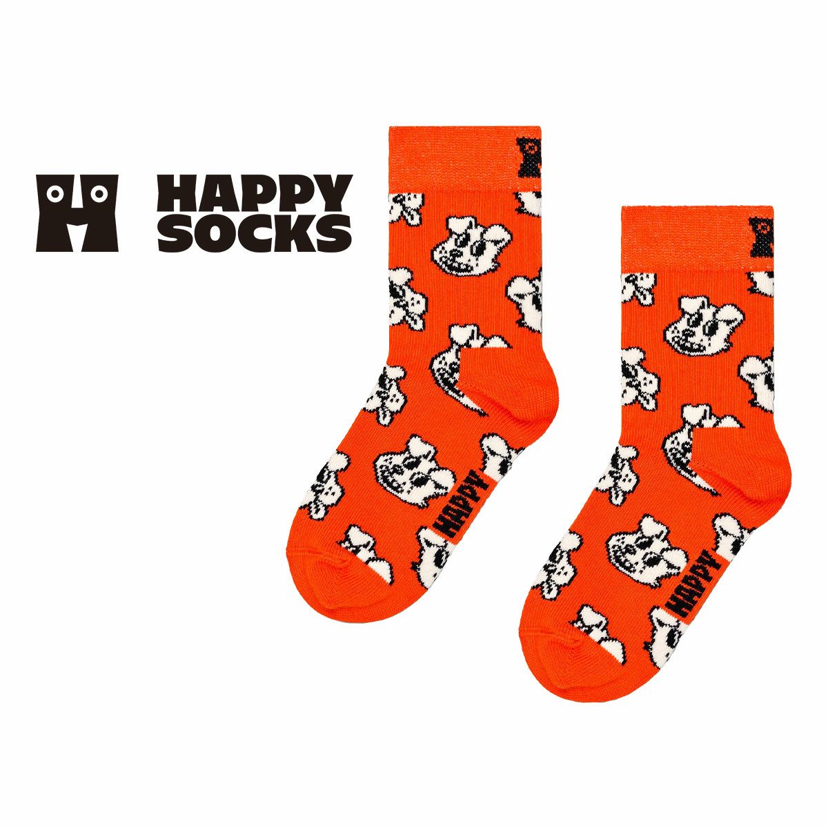 Happy Socks ハッピーソックス Kids Dog ( ドッグ ) 犬 どうぶつ柄 
