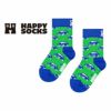 HappySocksハッピーソックスメンズ＆レディースプレゼント無料ラッピングギフトKidsCarSockクルマ柄子供用キッズクルー丈ソックス靴下12240012