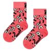 HappySocksハッピーソックスメンズ＆レディースプレゼント無料ラッピングギフトKidsDancingFlowerSockダンシングフラワー子供用キッズクルー丈ソックス靴下12240014