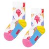 HappySocksハッピーソックスメンズ＆レディースプレゼント無料ラッピングギフトKidsIceCreamSockアイスクリーム柄子供用キッズクルー丈ソックス靴下12240017