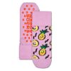 【2足セット】HappySocksハッピーソックスFruits(フルーツ)足底滑り止め付き2-PackLowSocks2足組パイナップル＆バナナ柄子供ショート丈綿混ソックス靴下KIDSジュニアキッズ12240023