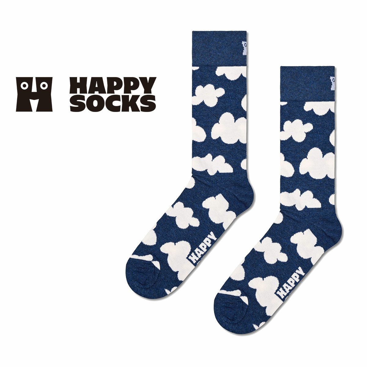 【Limited】Happy Socks × The Beatles ( ザ・ビートルズ ) In The Name Of（ イン ザ ネーム オブ  ）クルー丈 ソックス 14240026 | ハッピーソックスオンラインショップ