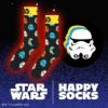 【Limited】HappySocksハッピーソックス×StarWars（スターウォーズ）Stormtrooper（ストームトルーパー）クルー丈ソックスユニセックスメンズ＆レディースプレゼント無料ラッピングギフト14240043