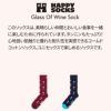 HappySocksハッピーソックスGlassOfWine（グラスオブワイン)クルー丈ソックスユニセックスメンズ＆レディースプレゼント無料ラッピングギフト10240282