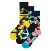 【3足セット】【Limited】HappySocksハッピーソックス×Marvel(マーベル)X-MEN（エックスメン）3-PackGiftSetGIFTBOX3足セットクルー丈ソックスユニセックスメンズ＆レディースプレゼント無料ラッピングギフト14240103