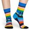 【ポイント20倍】HappySocksハッピーソックス【Limited】HappySocks×TheBeatles(ザ・ビートルズ)LEGENDCROSSING（レジェンドクロッシング）クルー丈ソックス靴下ユニセックスメンズ＆レディスプレゼント贈答ギフト1A417019