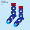 HappySocksハッピーソックスCandyCaneCocoaSock(キャンディケインココア)クルー丈ソックスユニセックスメンズ＆レディースプレゼント無料ラッピングギフト10240230