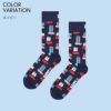 HappySocksハッピーソックスHolidayShoppingSock(ホリデーショッピング)クルー丈ソックスユニセックスメンズ＆レディースプレゼント無料ラッピングギフト10240235