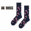 HappySocksハッピーソックスCandyCaneSock(キャンディケイン)クルー丈ソックスユニセックスメンズ＆レディースプレゼント無料ラッピングギフト10240409