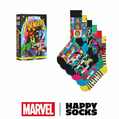 Limited】Happy Socks ハッピーソックス × Marvel ( マーベル